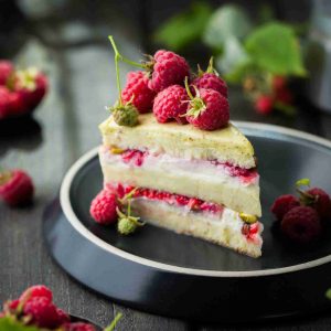 Berry Cake Slice