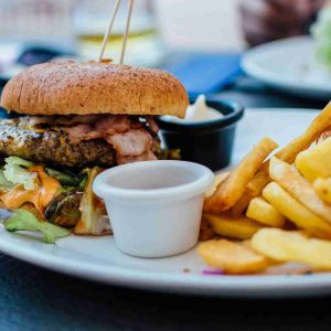 Burger & Fries Combo